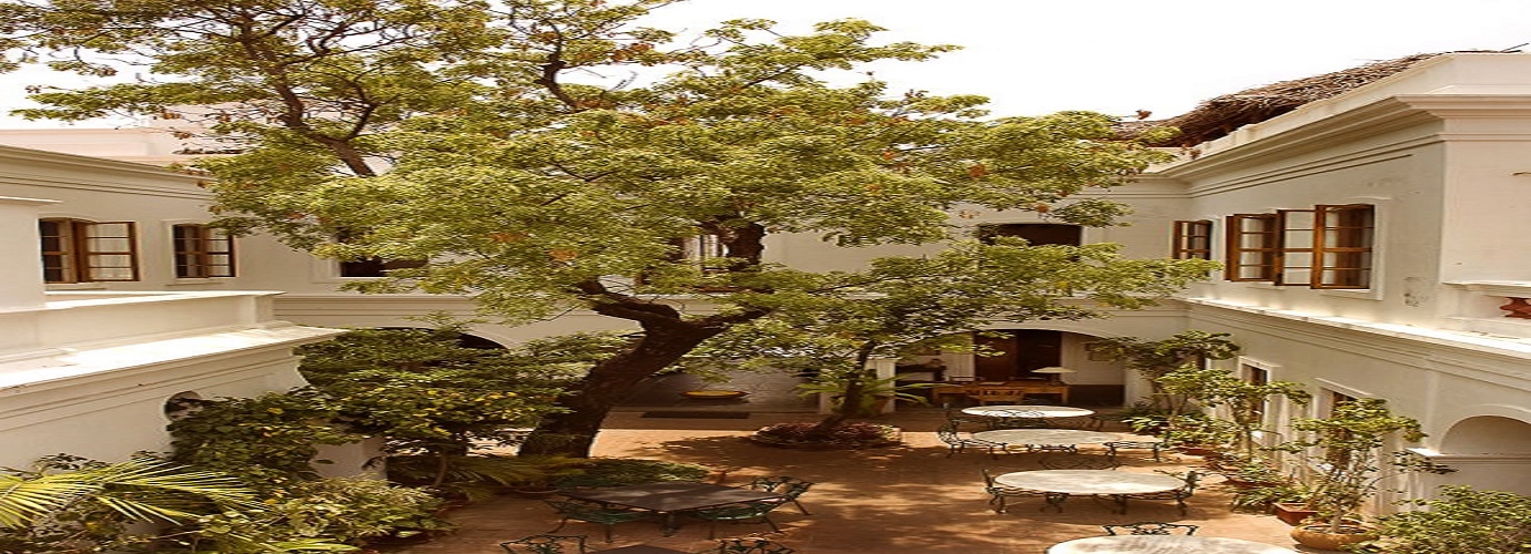 A View Of The Courtyard From The First Floor Level