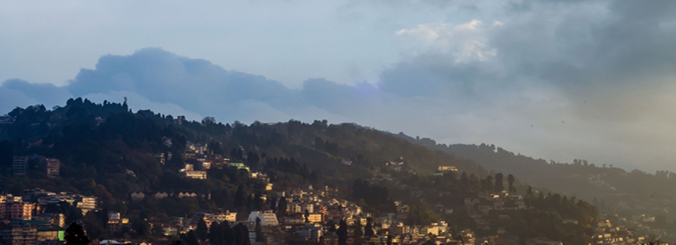 View Of Darjeeling From Hotel