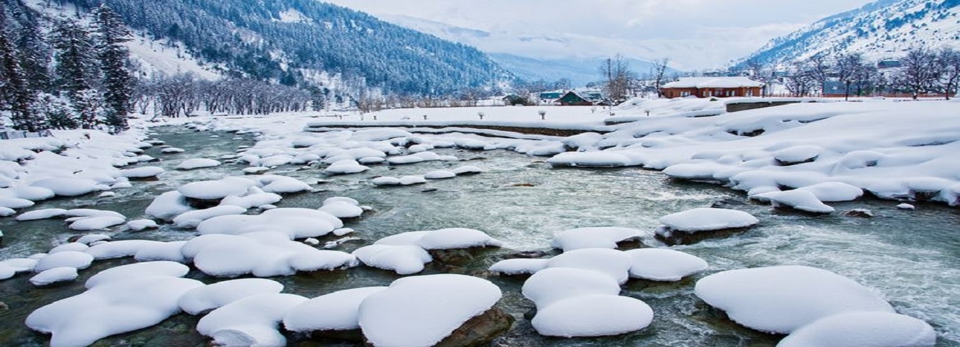 River In Kashmir Valley