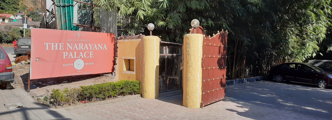 Entrance of Narayan Palace Resort 