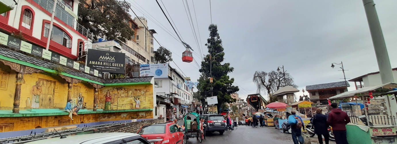 Mussoorie Mall Road 