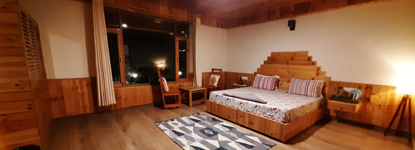 Wooden Interiors in Rooms