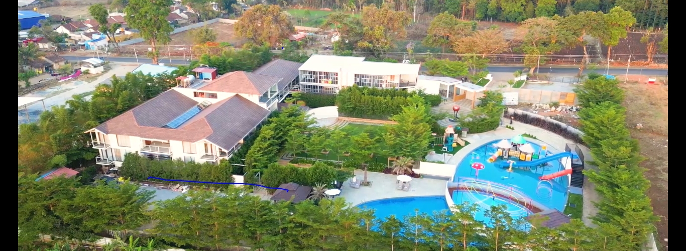 Resort's Aerial View